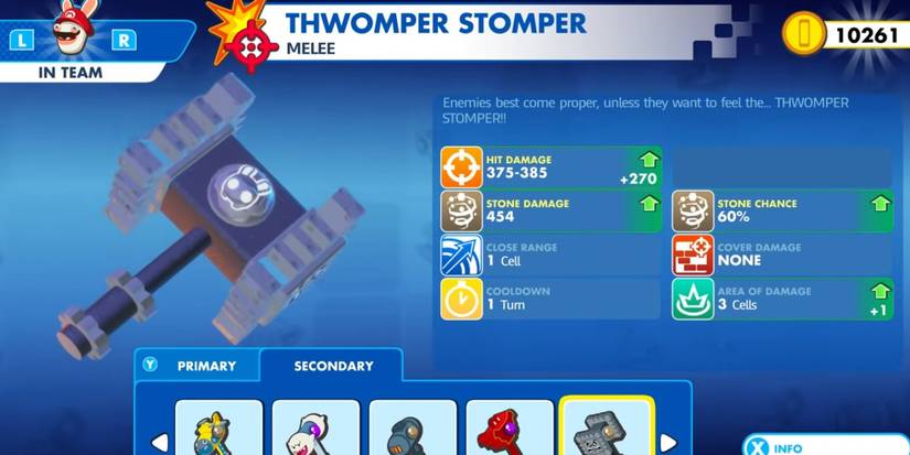 Mario + Rabbids Kingdom Battle Thwomper Stomper