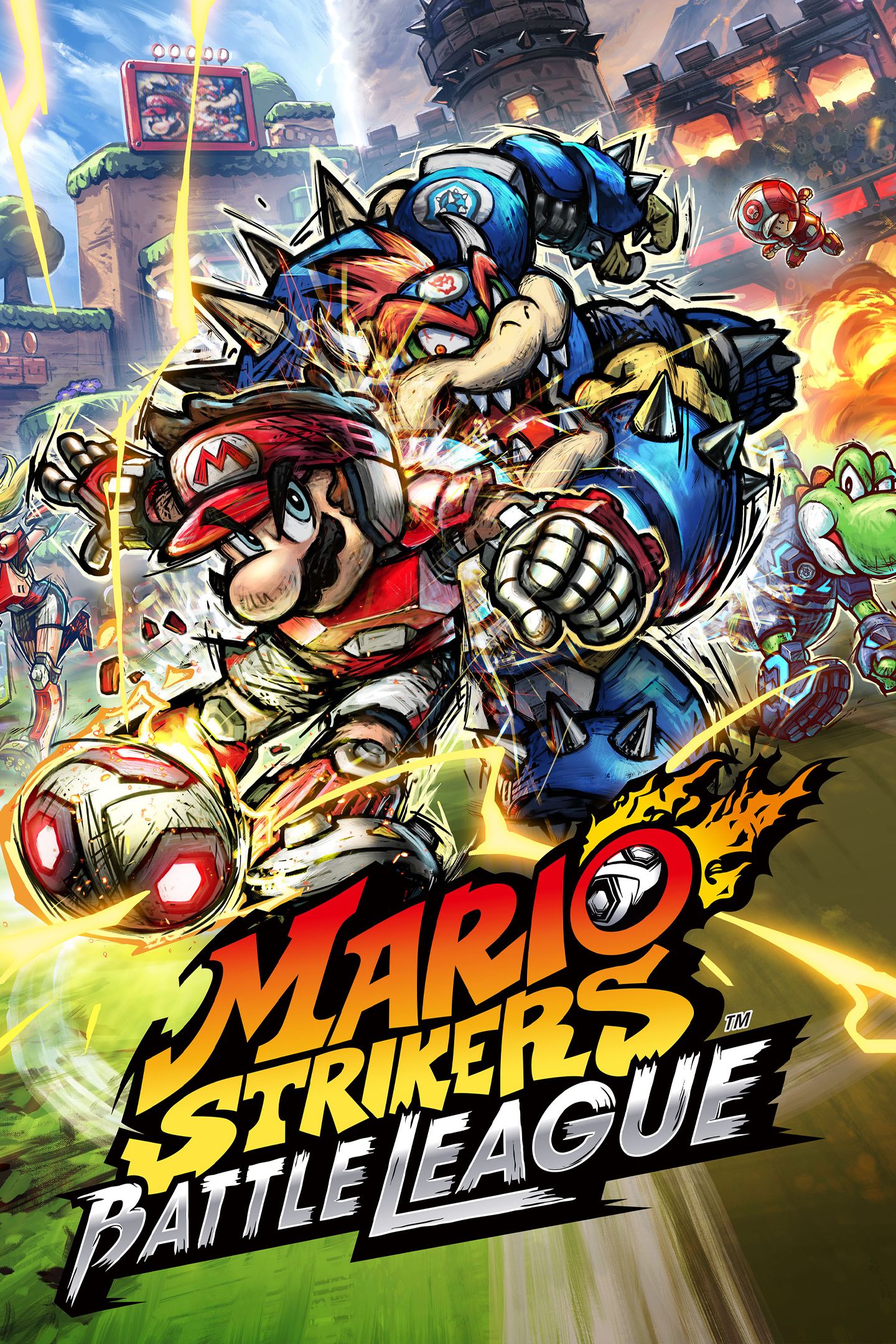 Mario Strikers Battle League poster