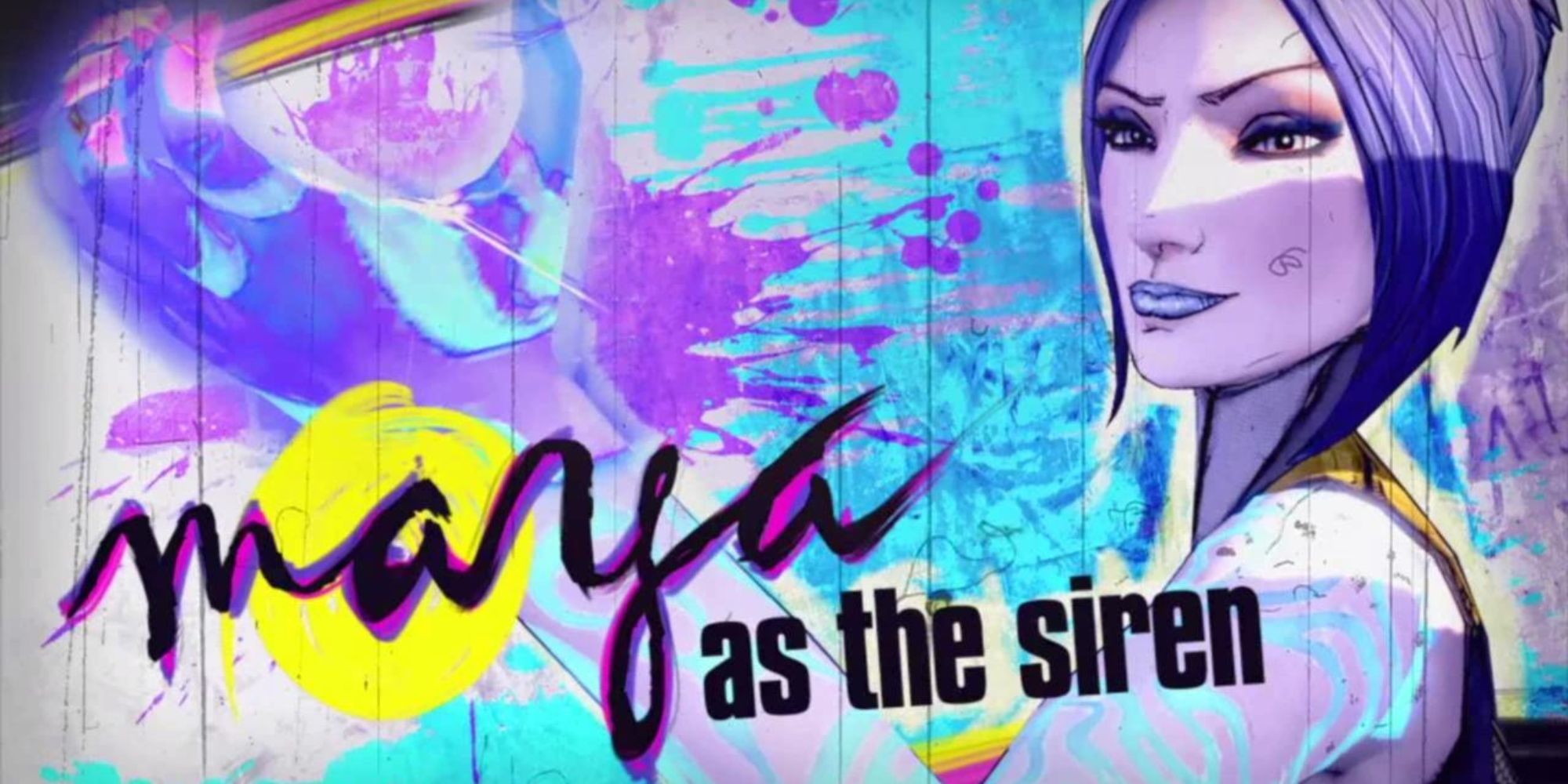 The Intro screen for Maya in Borderlands 2
