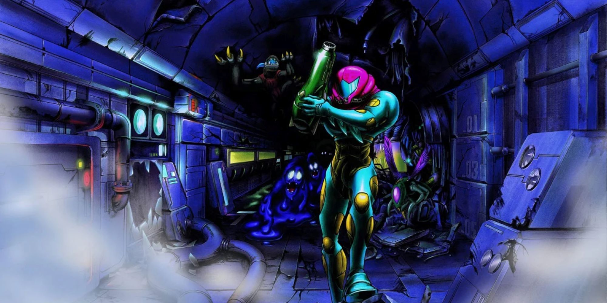 Metroid Fusion Research Station