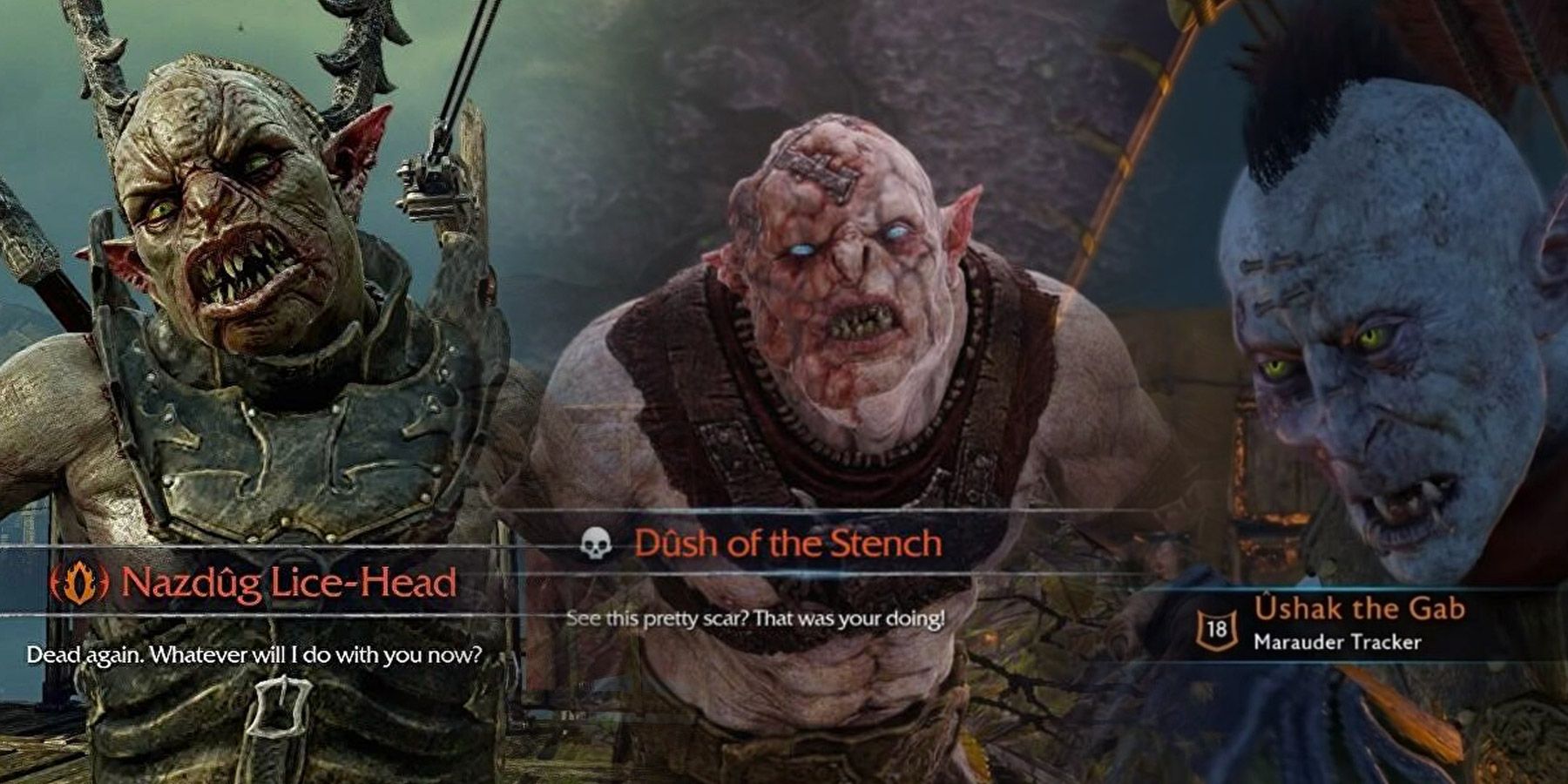 The Nemesis System of Shadow of Mordor