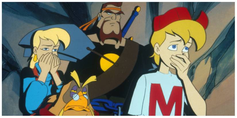 Mighty Max with Virgil, Norman, and Mom