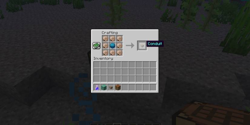 Conduit Build Pattern How To Build A Conduit In Minecraft