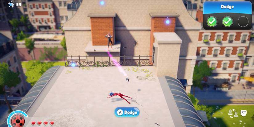 Miraculous: Rise Of The Sphinx - Take it easy - Player dodges attack from an enemy