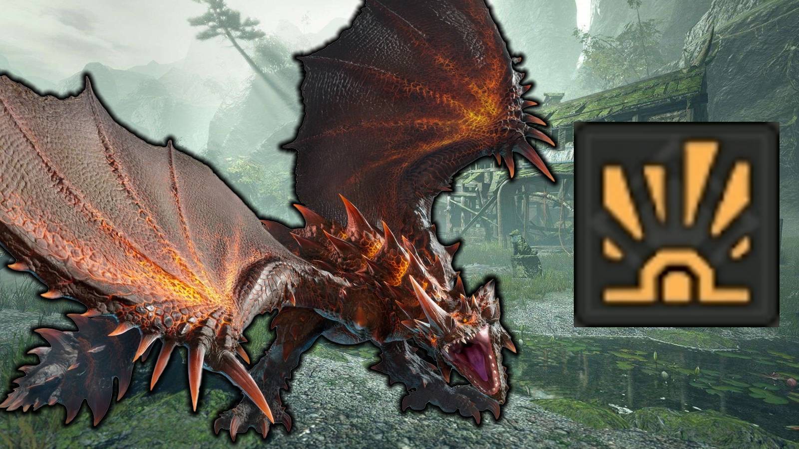 Monster Hunter Rise-Flaming Espinas-Mantle-Image