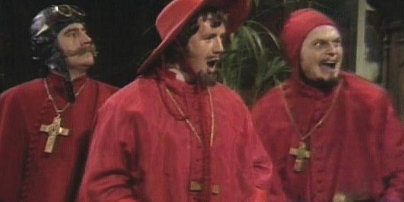 Monty Python's Flying Circus Spanish Inquisition Michael Palin Terry Jones Terry Gilliam Cropped