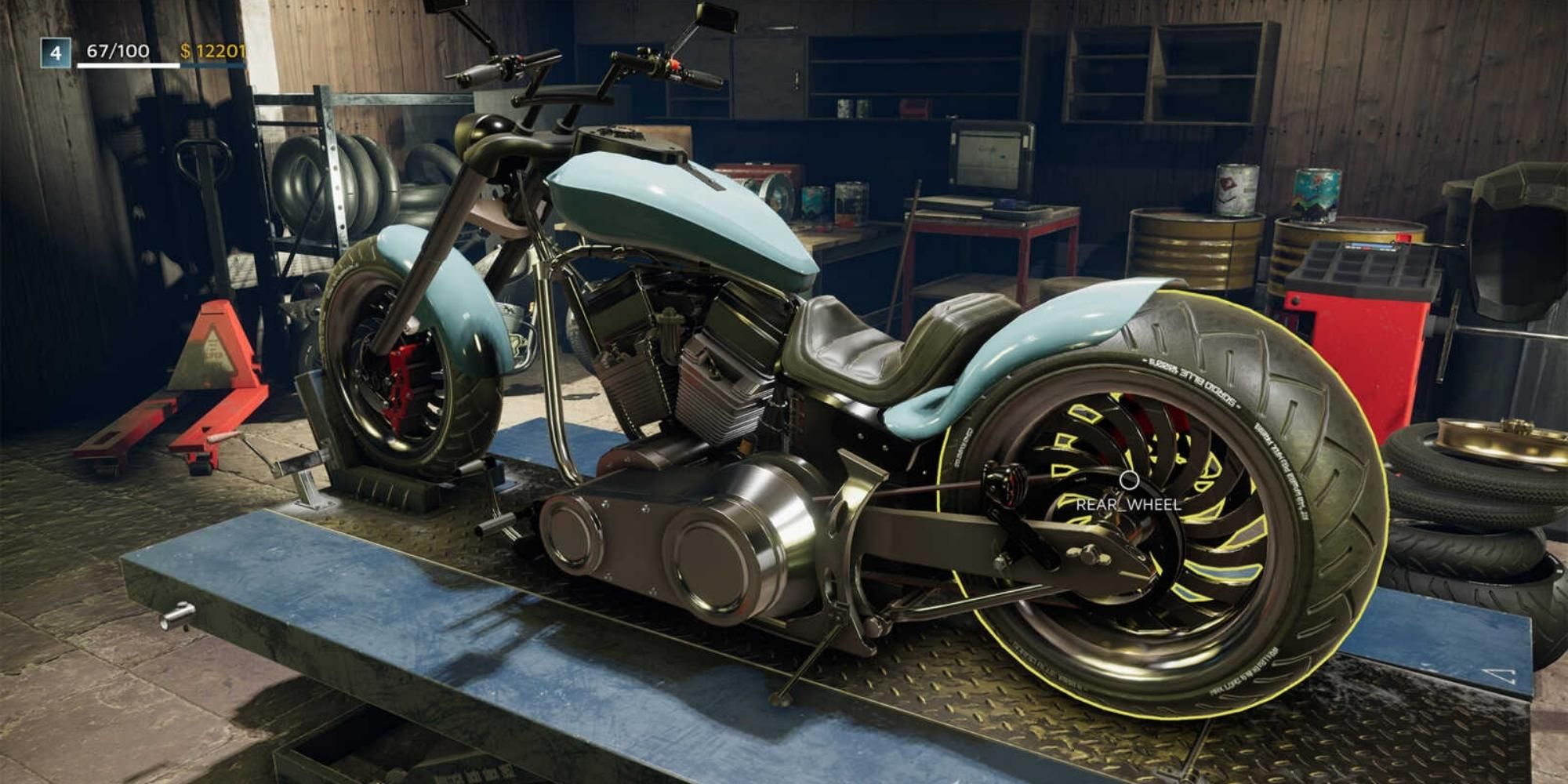 motorcycle in Motorcycle Mechanic Simulator 2021 Prologue