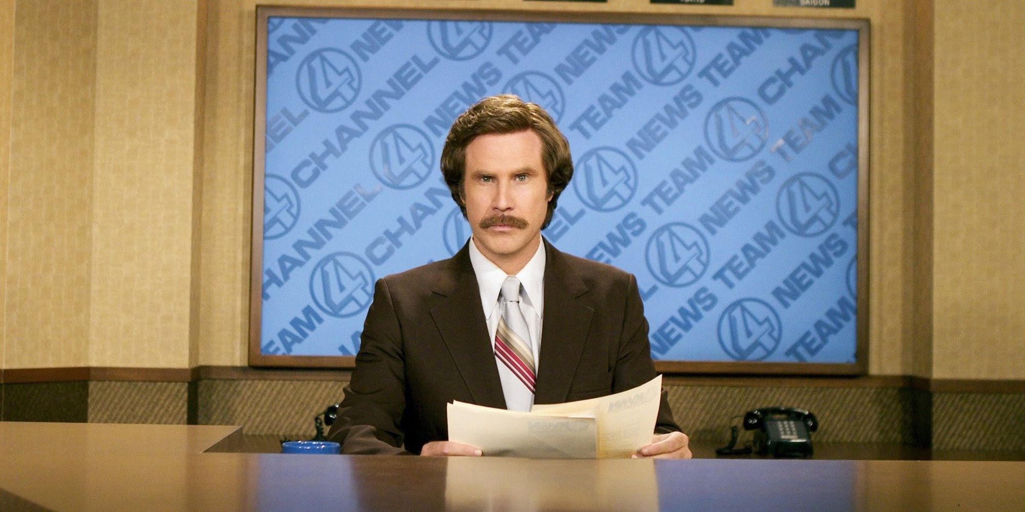 Ron Burgundy In Anchorman