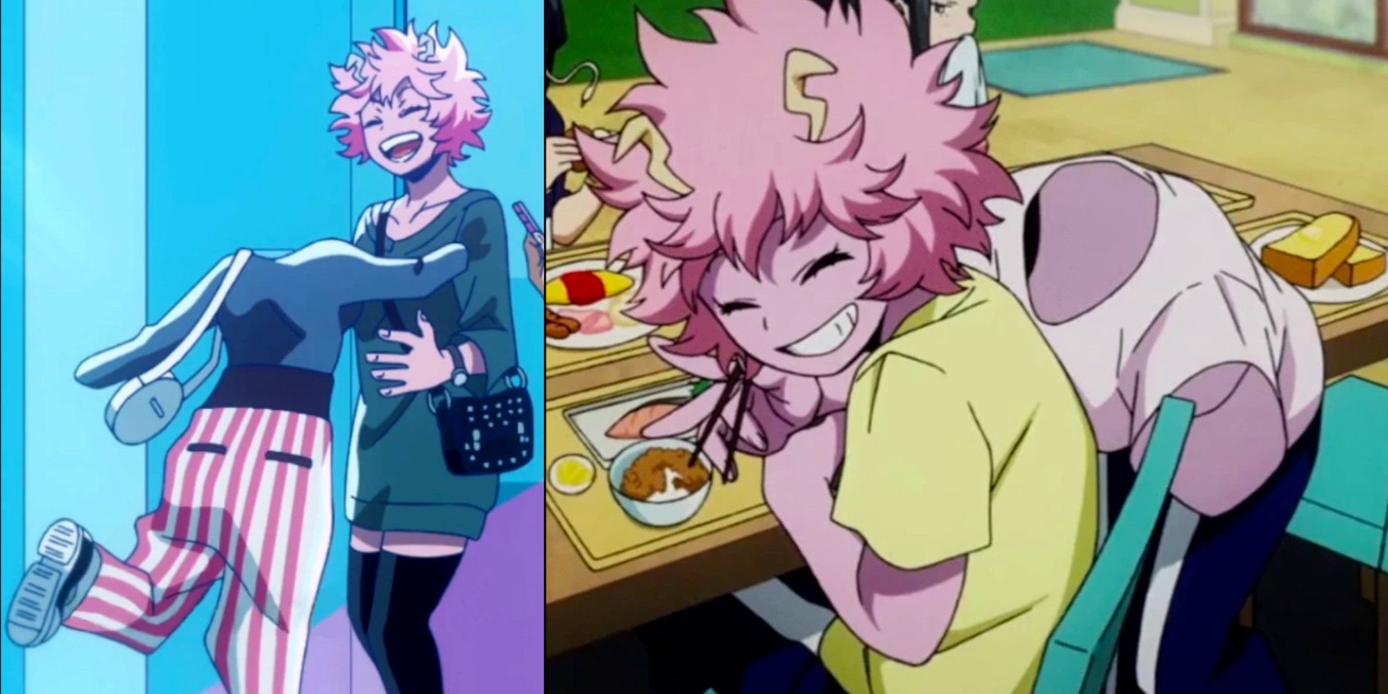 My Hero Academia: 7 Best Gal Pals Toru Hagakure and Mina Ashido Class A