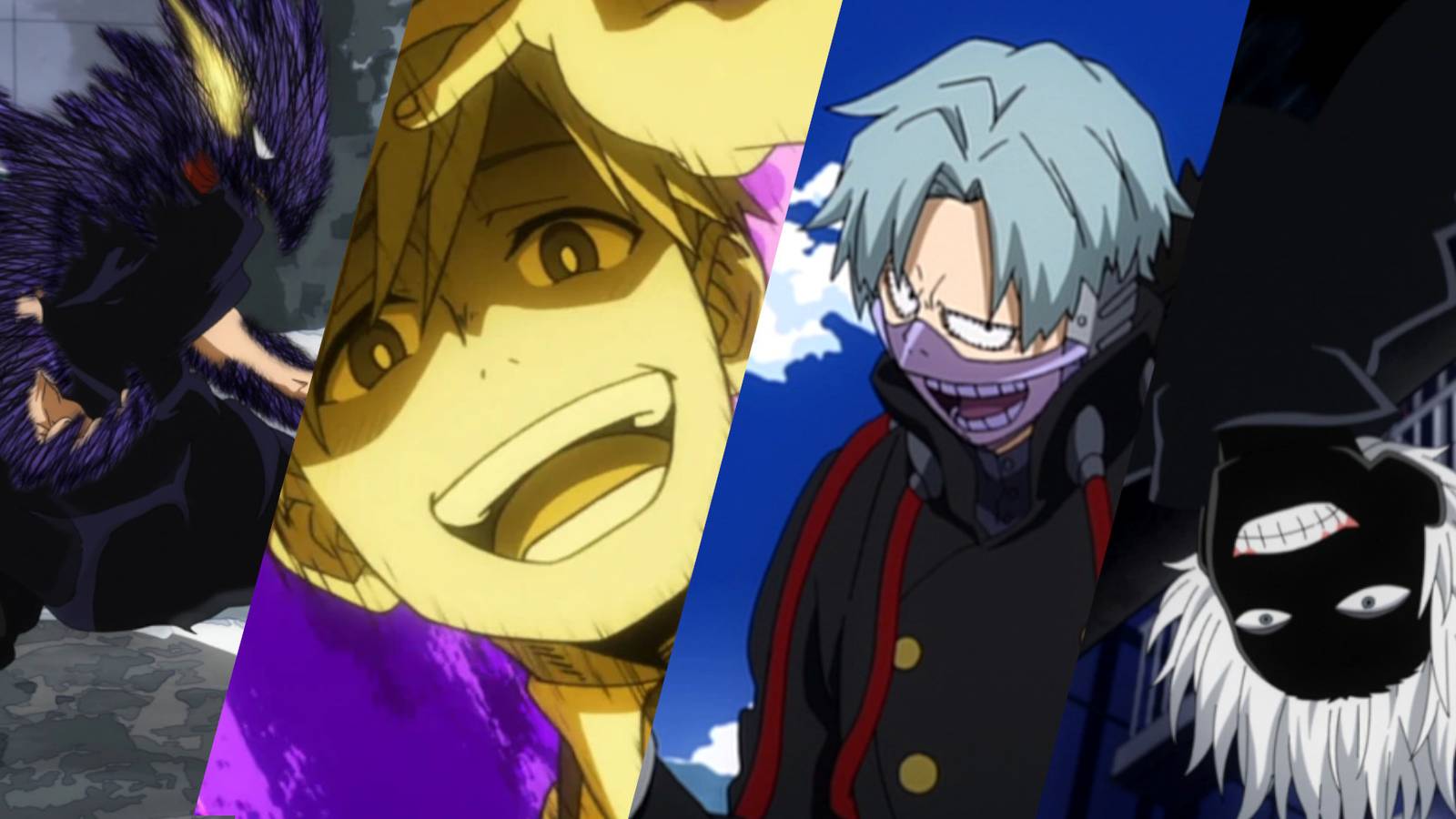 My Hero Academia Heroes Who Would Make Perfect Villains Romero Fujimi Fumikage Tokoyami Shihai Kuroiro Neito Monoma Crunchyroll