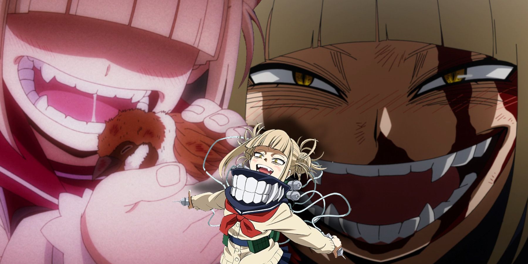 collage of Himiko Toga