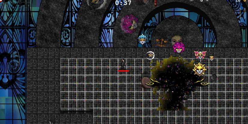 Encountering the Mysterious Entity in Vampire Survivors