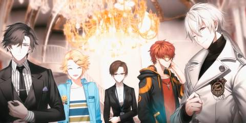 Mystic Messenger Character Screen