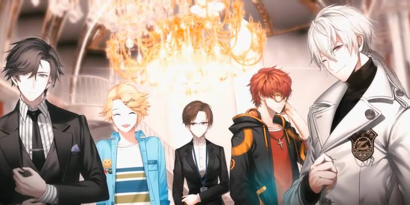 Mystic Messenger Character Screen