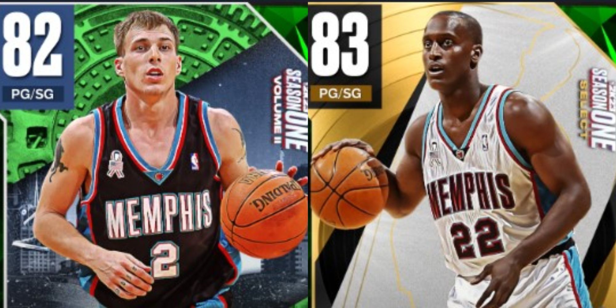 NBA 2K23 Best Emerald Cards Collage
