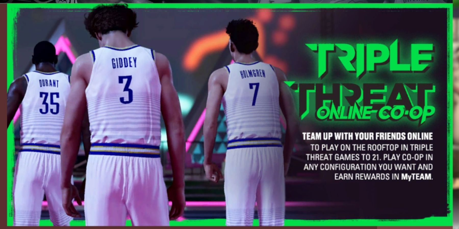 NBA 2K23 Co-Op Triple Threat Announcement