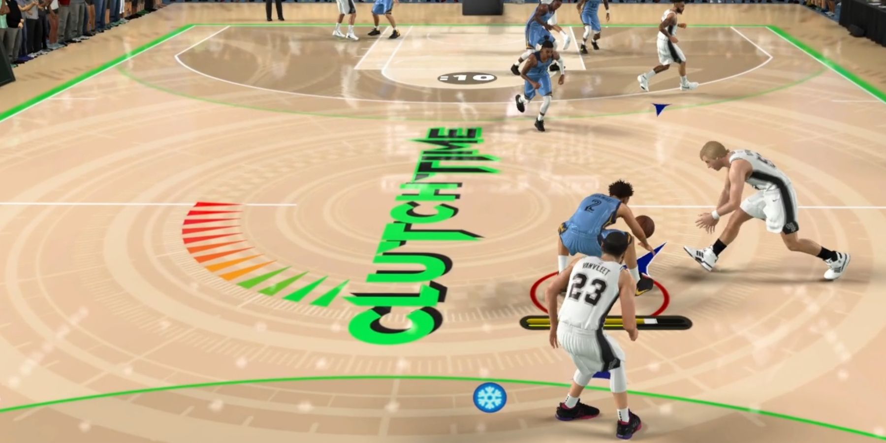 NBA 2K23 Grabbing A Steal