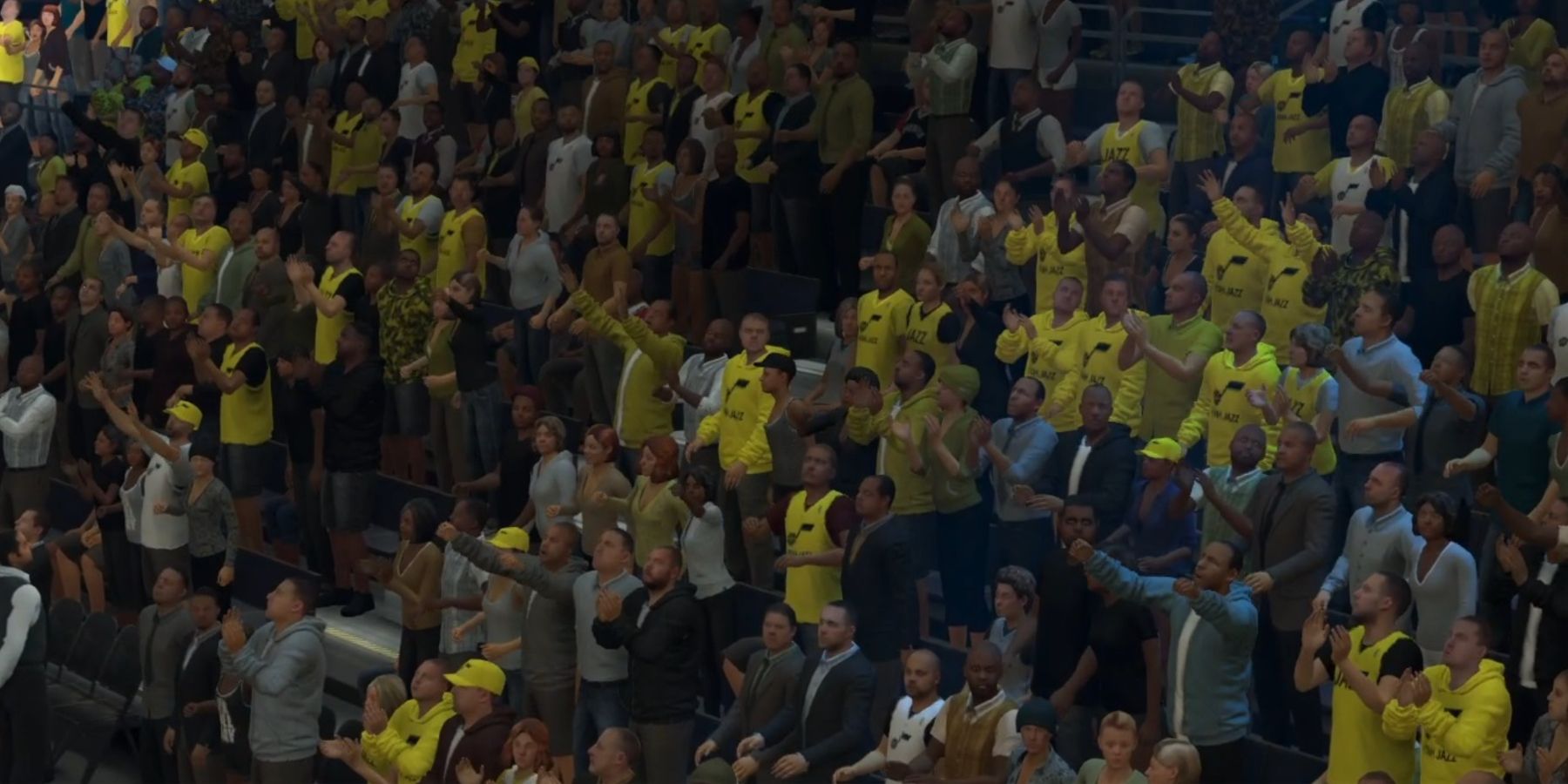 NBA 2K23 Jazz Fans Cheering