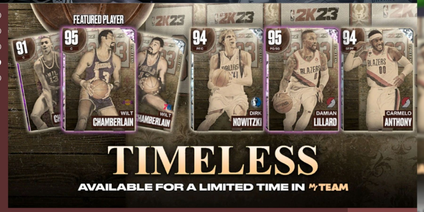 NBA 2K23 Timeless Weekly Challenge