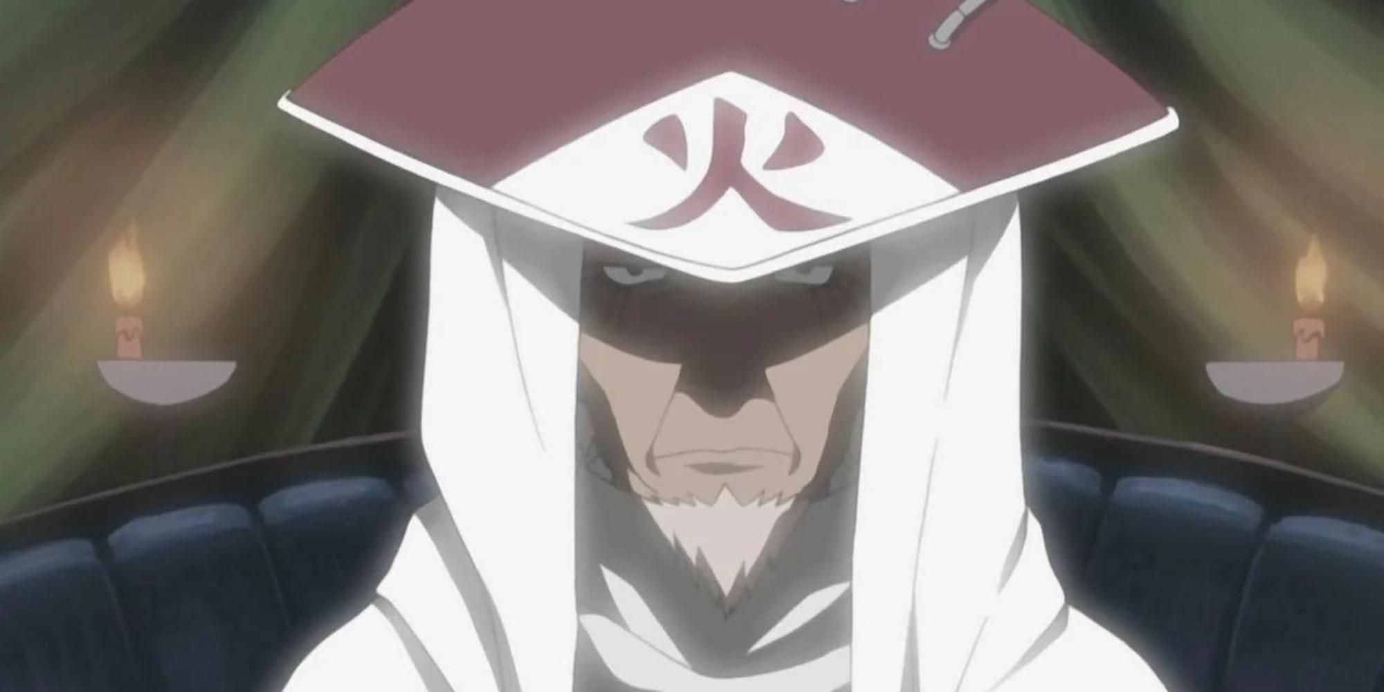 L'HISTOIRE D'HIRUZEN SARUTOBI (LE 3EME HOKAGE) (NARUTO) 