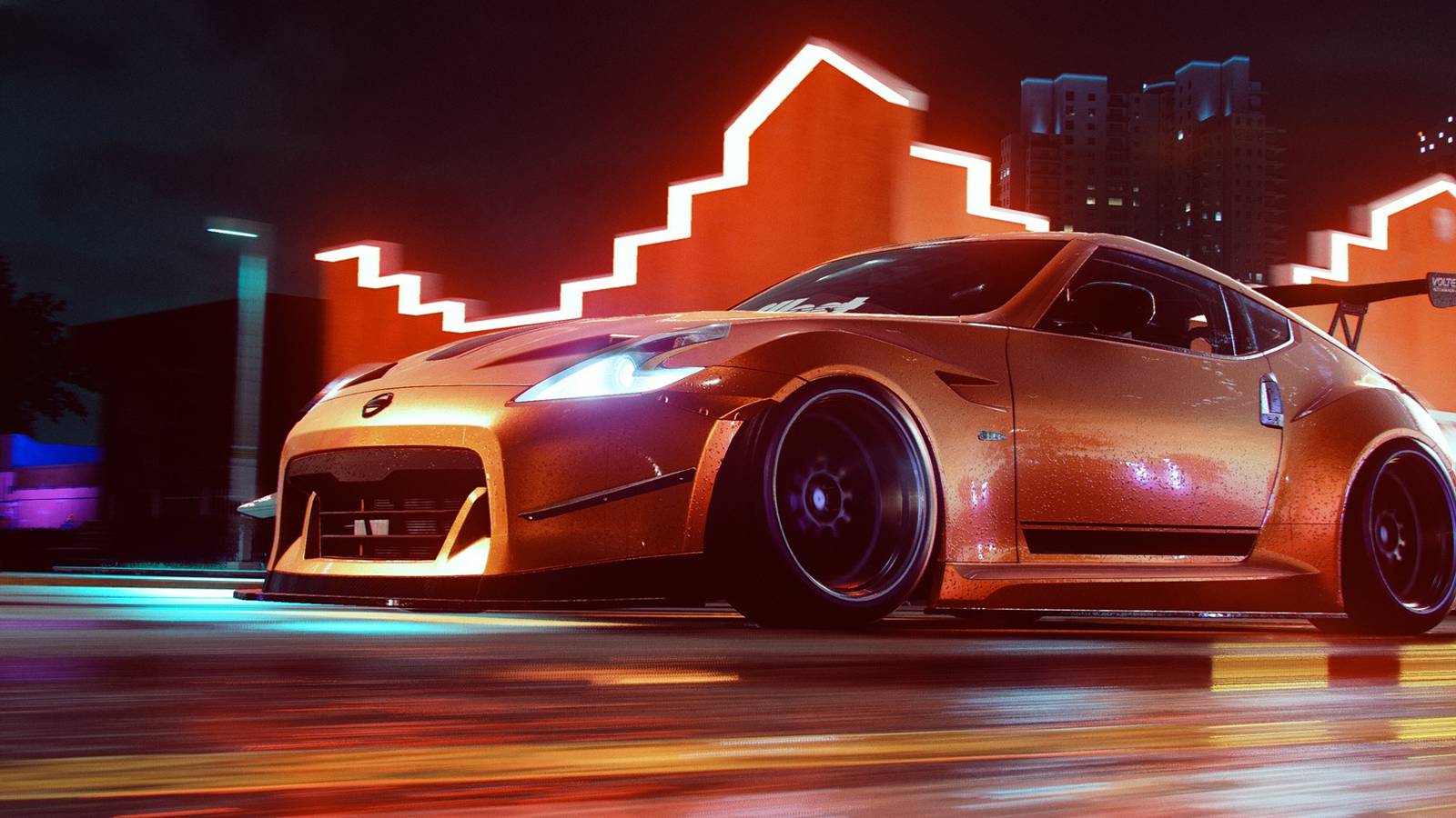 Need for speed orange car