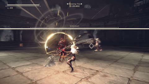 Nier Automata A2 DLC Arena Special Rank Unknown Boss Fight 0-23 screenshot