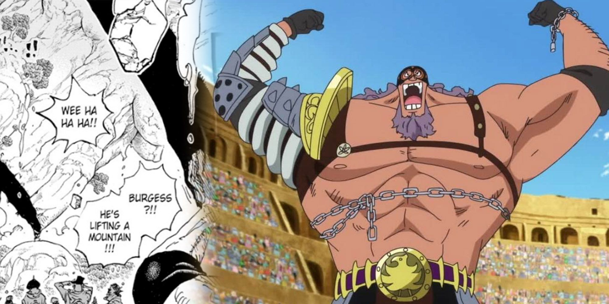 One Piece - Burgess Using His Devil Fruit Ability