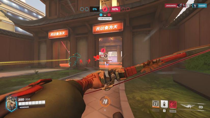 Overwatch 2 Hanzo Seeing Through Walls