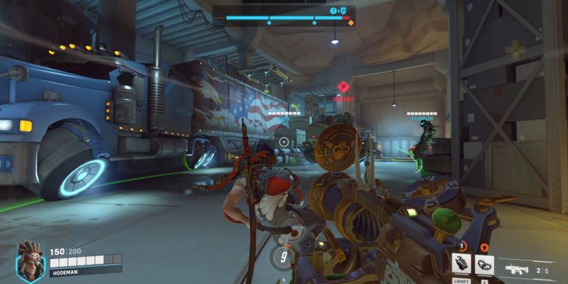 Overwatch 2 Junkrat With A Friendly Genji And Lucio