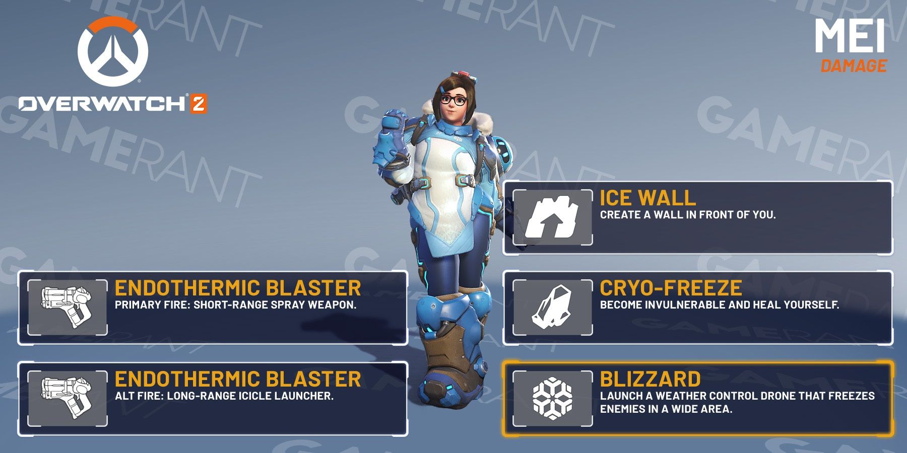 Overwatch 2 Mei Guide Tips Abilities And More