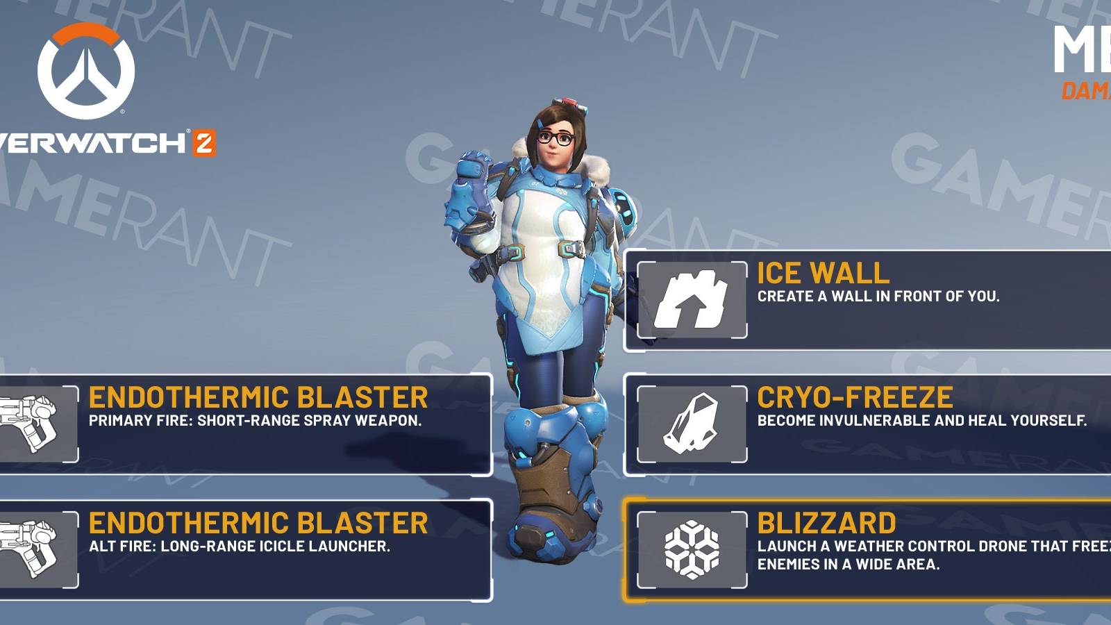 Overwatch 2 Mei Overview