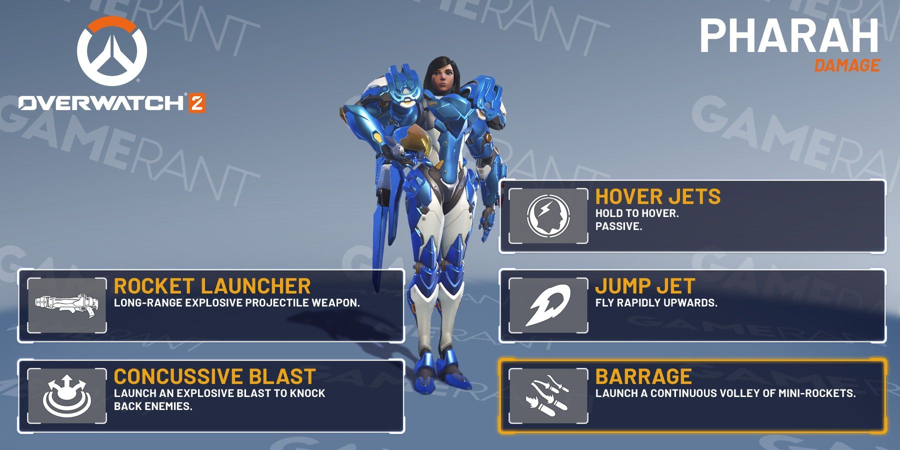 Overwatch 2 Pharah Overview