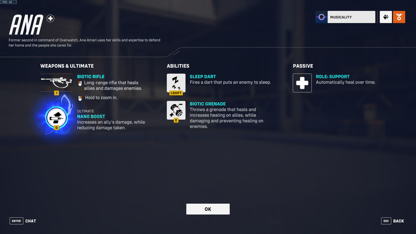 Overwatch 2 Ana Abilities