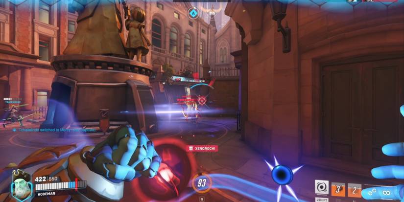 Overwatch 2 Sigma Killing Genji With Help From Hanzo