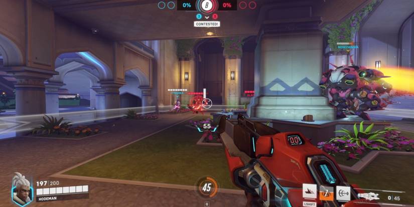 Overwatch 2 Sojourn Taking Out An Ana With Sombra