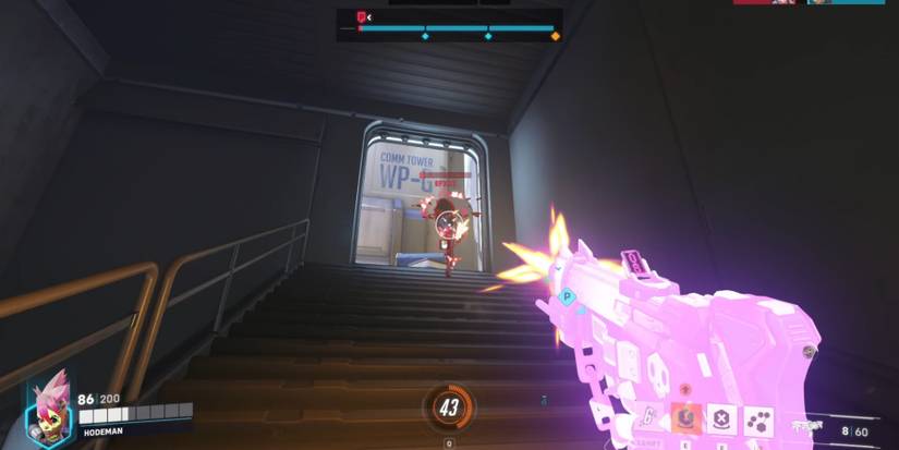 Overwatch 2 Sombra Hunting Down A Low Health D. Va