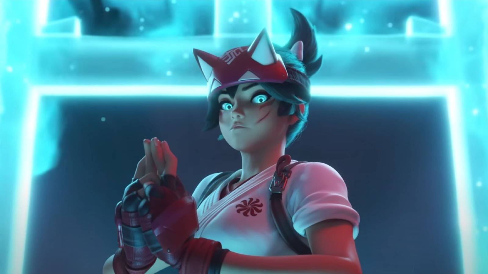 Overwatch 2 Video Shows Kiriko Menu Intro Without Text or Icons