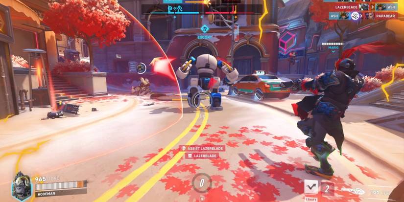 Overwatch 2 Winston And Reaper Winning In Overtime