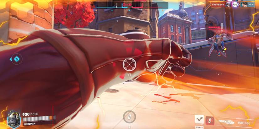 Overwatch 2 Winston Punching Moira