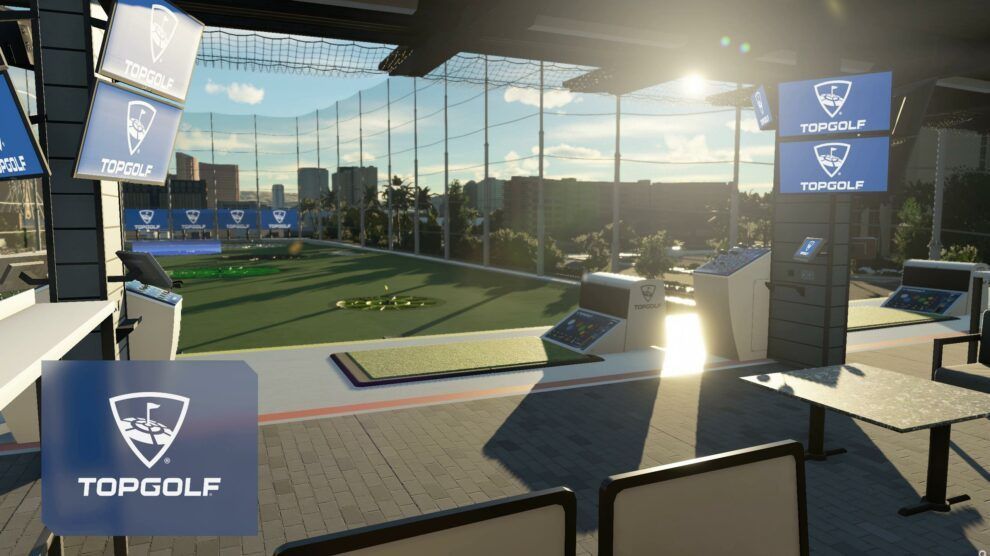 PGA Tour 2K23 Topgolf Course