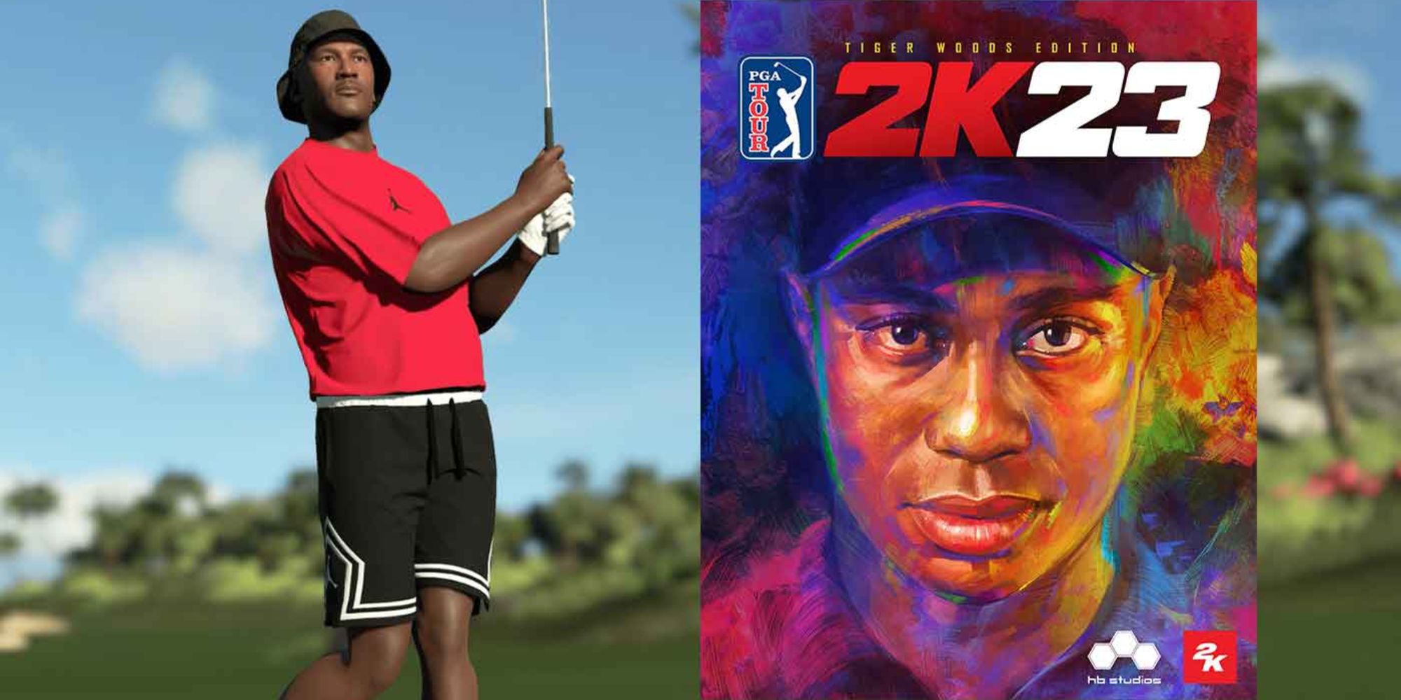 Tiger Woods in PGA Tour 2K23