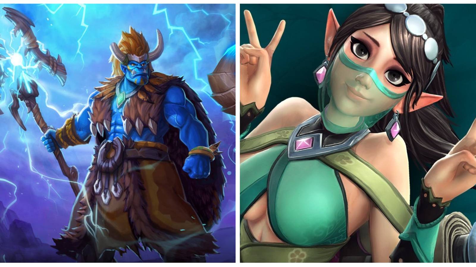 Paladins 10 Best Supports, Ranked Featured Grohk and Ying