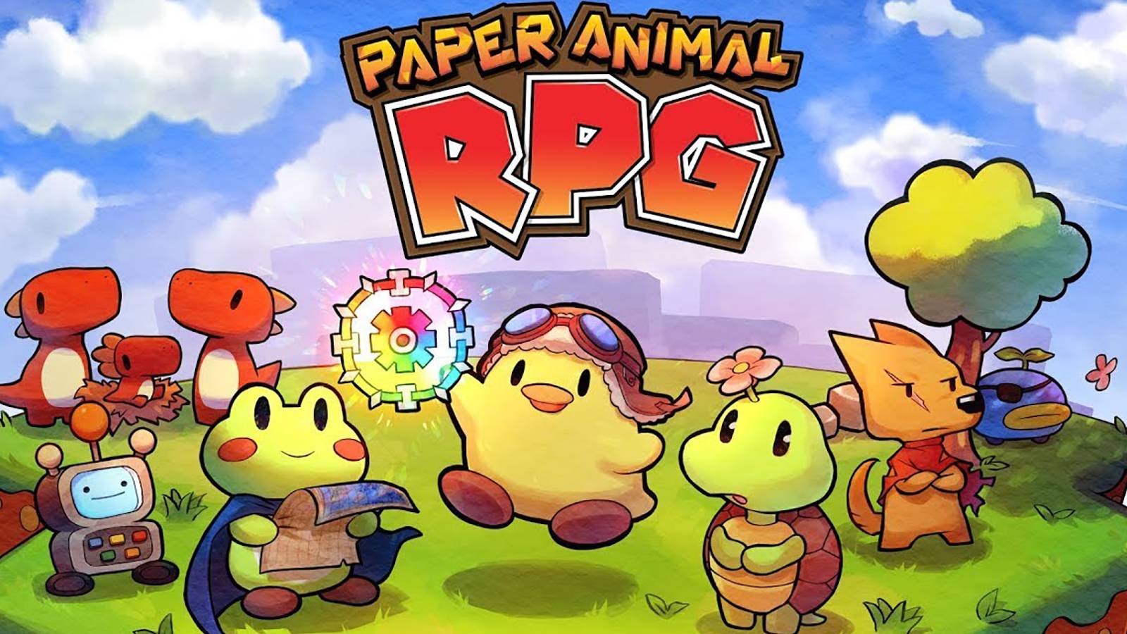 Paper Animal RPG Title