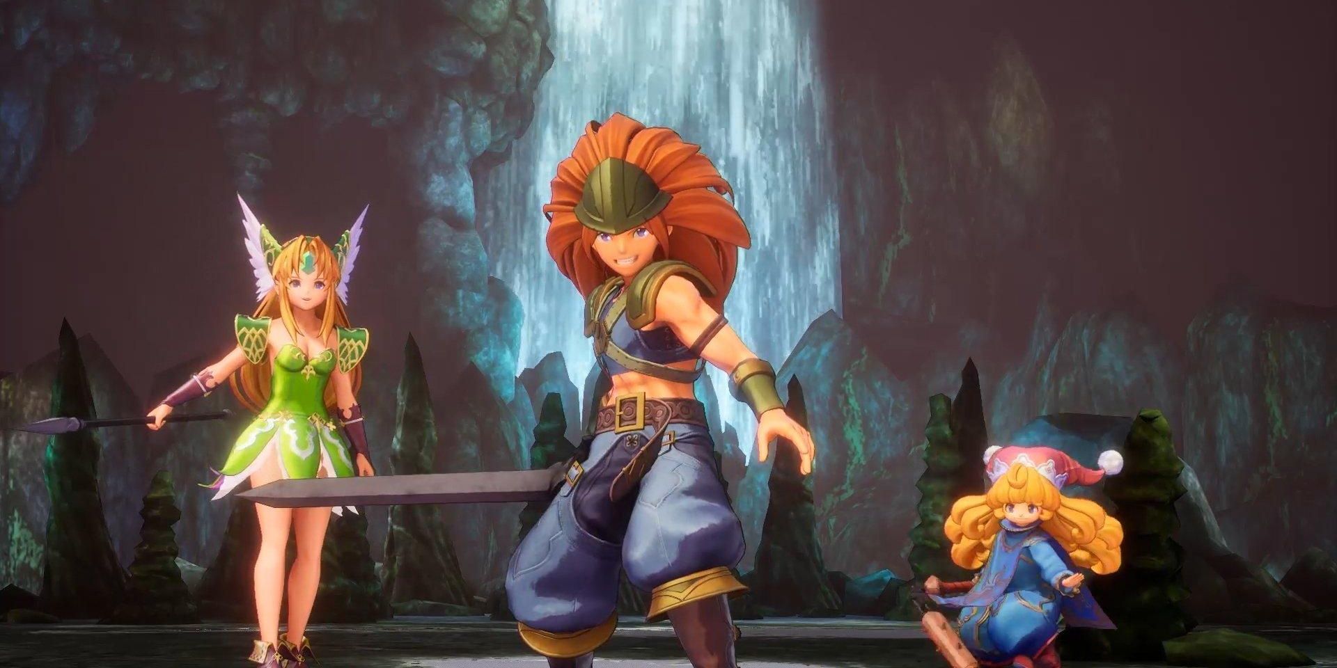 The Party in Trials of Mana