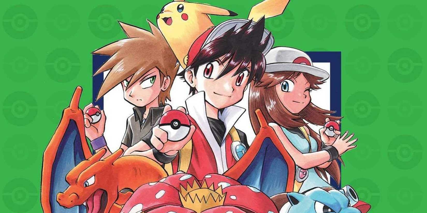 Pokemon Adventure Manga Red Blue Green