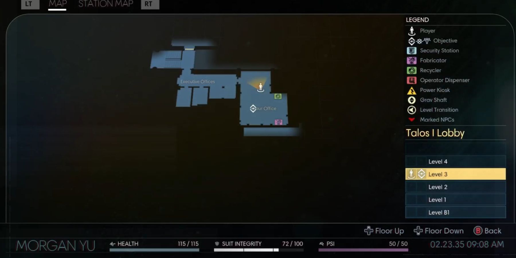 Prey Yu's offiice location on the map