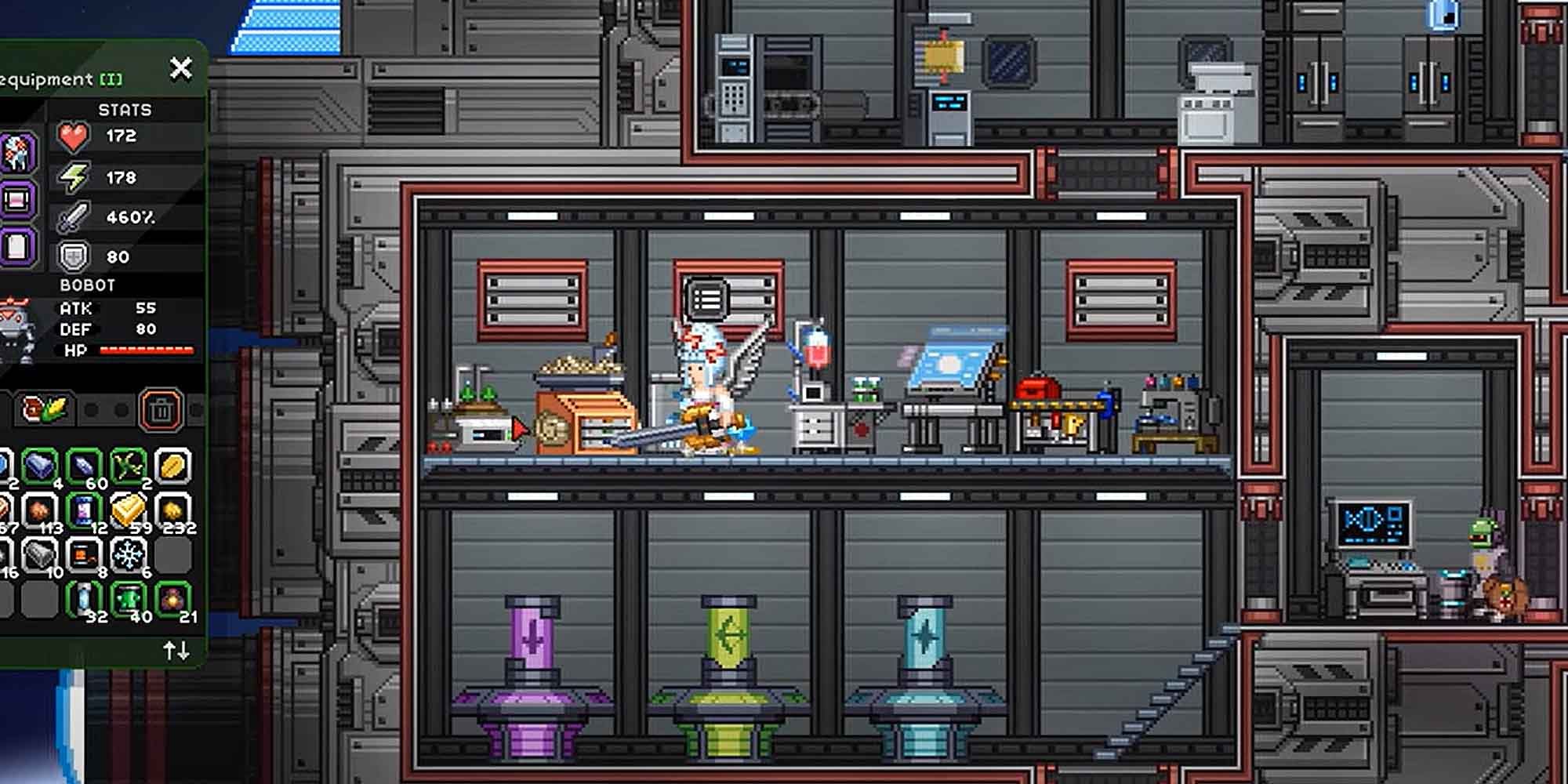 The mighty Protector's Broadsword in Starbound