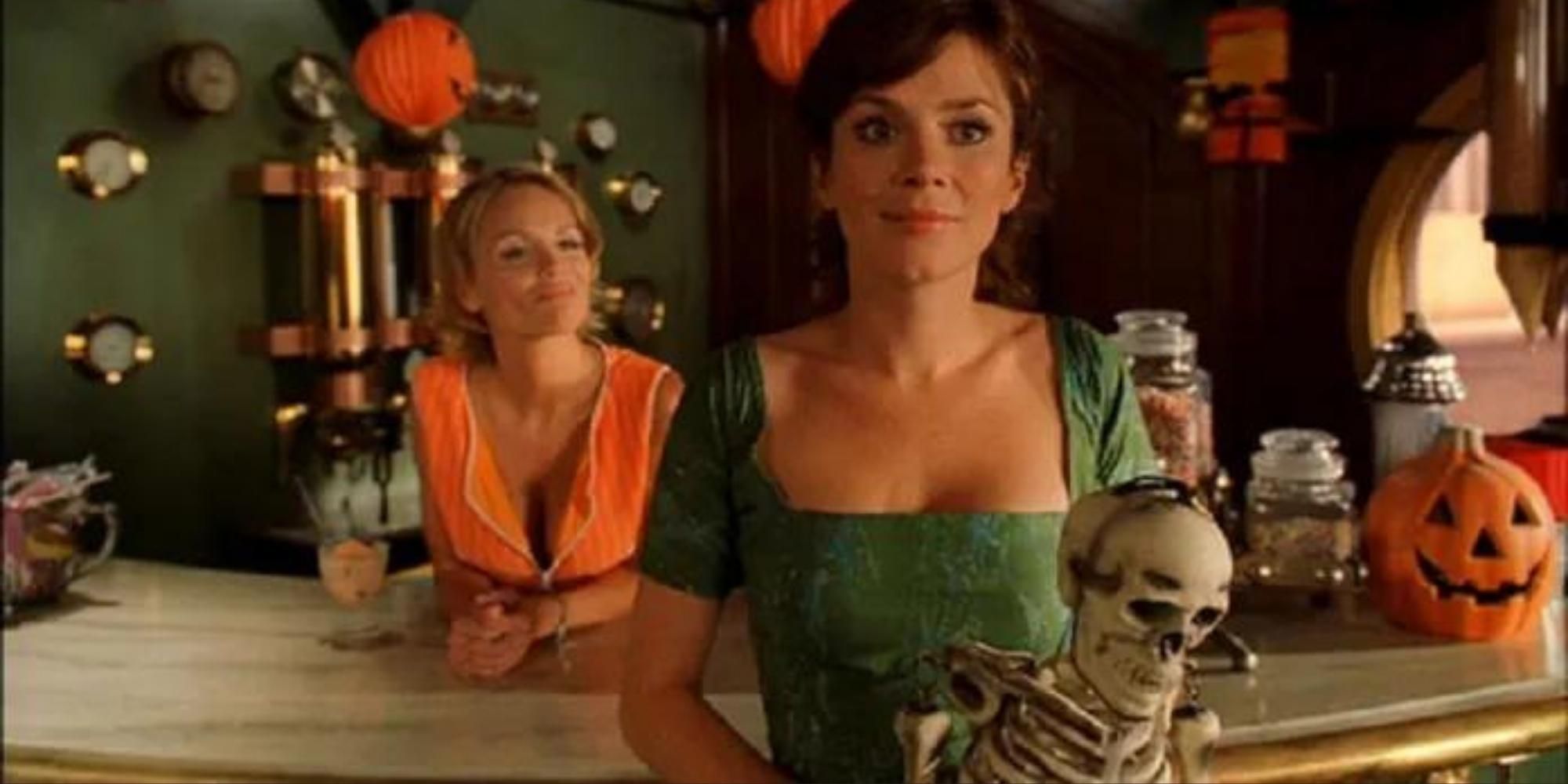 Chuck and Olive in Pushing Daisies