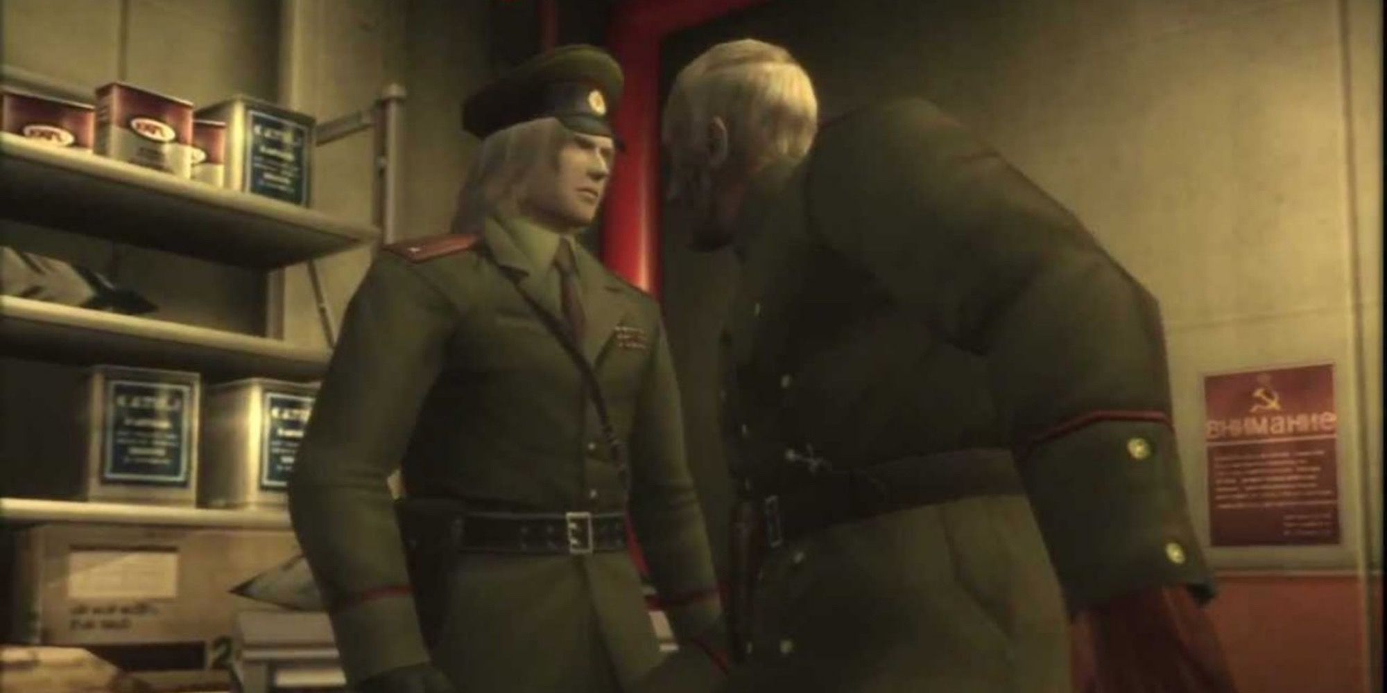 Райков и полковник Волгин в Metal Gear Solid 3