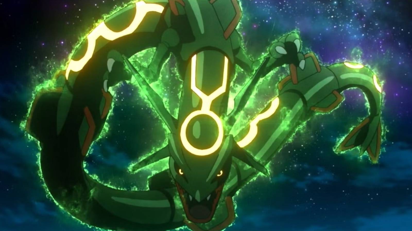 Rayquaza Pokemon Shiny